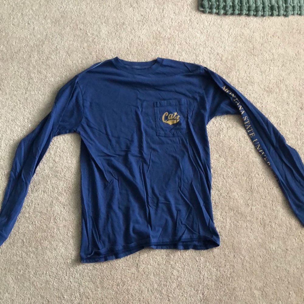 Montana state university long sleeve tee